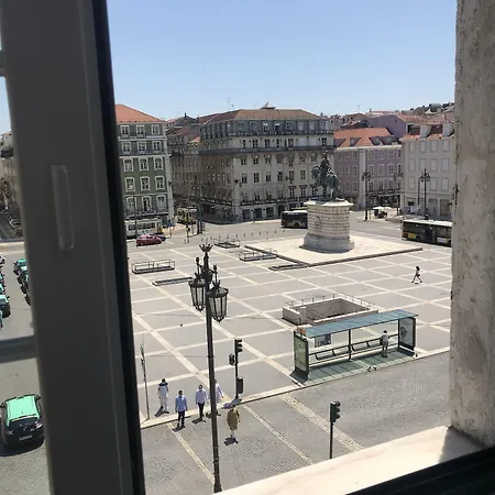 Pensjonat Pensao Praca Da Figueira Lizbona
