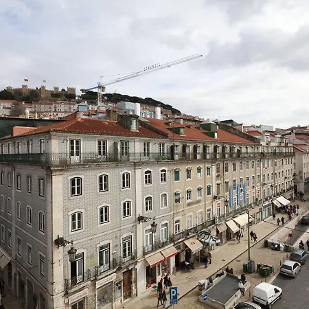 Pensjonat Pensao Praca Da Figueira Lizbona